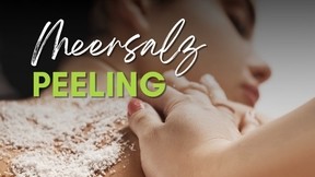 Basische Salz Peeling Massage