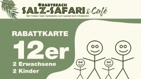 12er Familienkarte (2 E und 2 K)