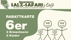 6er Familienkarte (2 Erwachsene und 2 Kinder)