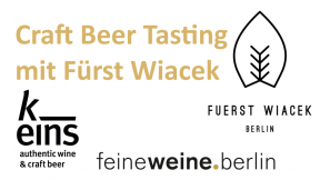 Do 27. April  Craft Beer Tasting mit Fürst Wiacek