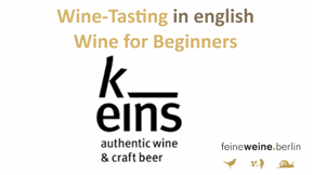 Mo 21. Nov 2022 Wine for Beginners   English