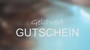 Geldwert Gutschein