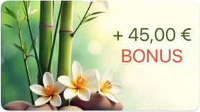 300,00 + 45,00 Bonus
