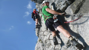 Gutschein für Klettersteigkurs mit Flying Fox