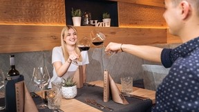 Süss Dinner für zwei Personen
