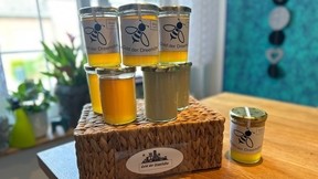 500g Glas flüssigen Honig 