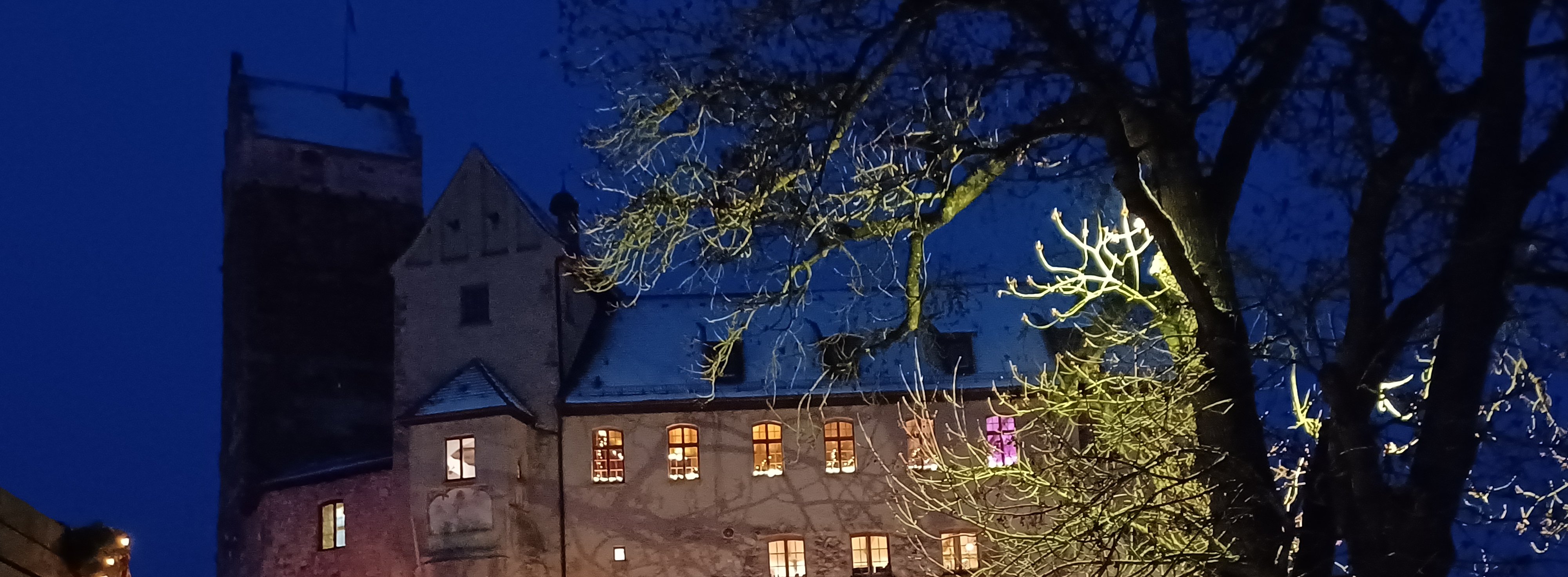 Burg 'Weihnacht Burg 'Weihnacht