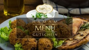 Hamam-Menü (Hauptgericht + Getränk)
