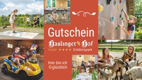 WertGutschein "FamilienTage im Hotel am Haslinger Hof"