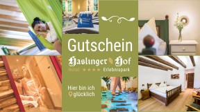 WertGutschein "Beauty- & WellnessWoch' für 2 Personen im Hotel am Haslinger Hof"