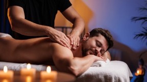 Aroma-Öl-Ganzkörpermassage