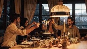 Fondue Abend am Rohrkopf