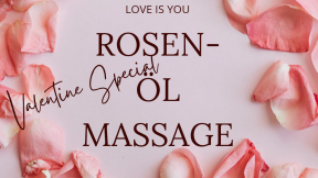 Valentine Special Rosenölmassage