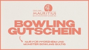 Bowling Gutschein