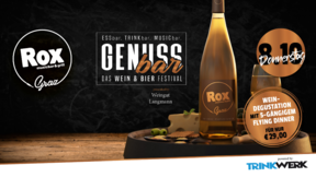 Genussbar im Rox Graz mit dem Weingut Langmann am 08.10.2020