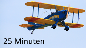 Rundflug im offenen Doppeldecker 25 Minuten