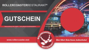 ROLLERCOASTER Restaurant Gutschein