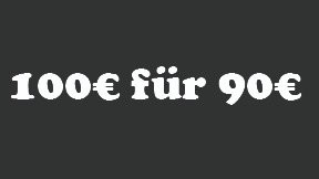 TATTOO 100€ für 90€