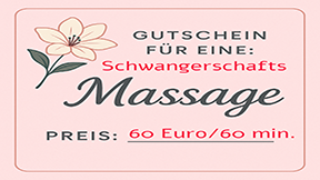 Schwangerschaftsmassage in Seitenlage 60 Min.