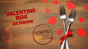 Valentine Box at home - SCHWEIN