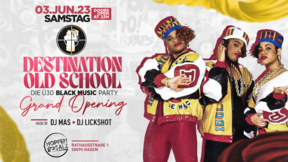 Early Bird - Destination Oldschool - Die Ü30 Black Music Party